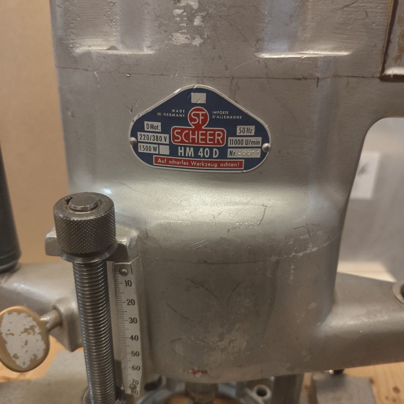 Toutes les machines: Treppenoberfräse Scheer – D'occasion à Herisau par kernbo 3