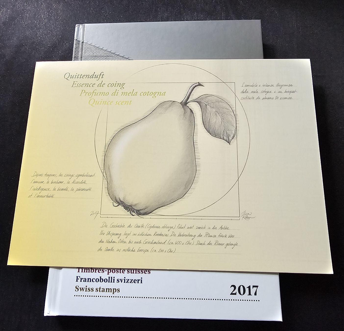 Tutti i francobolli: Schweizer Briefmarken Jahrbuch 2017, inkl. Folder Sonderbloc – Nuovo (secondo la descrizione) da Wangen b. Olten venduto da ErikaK06