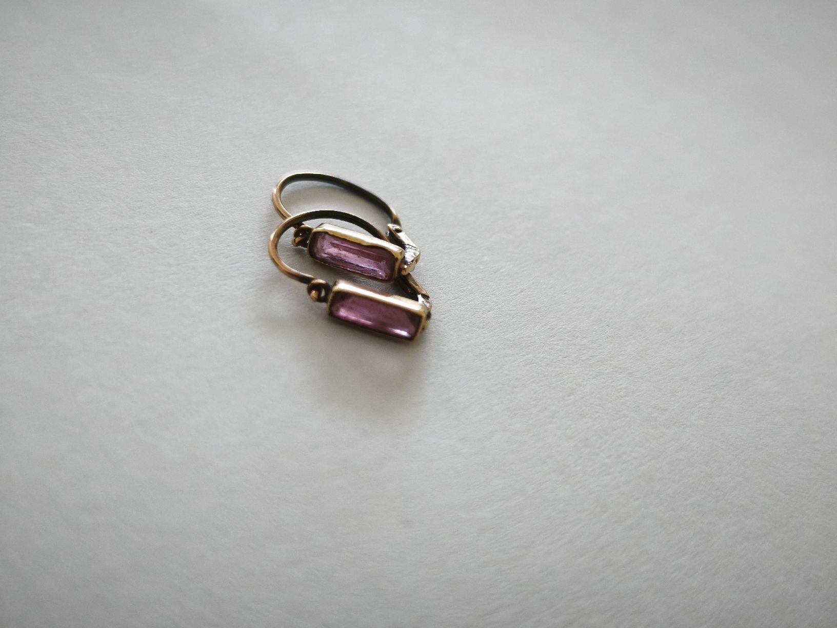 Boucles d'oreille: Antike Rubin Ohrringe Echtgold  – D'occasion à St. Gallen par GIULESGG 8