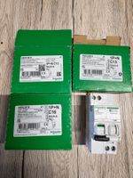 Schneider FI/LS-Schalter 1P+N C16 30 mA & C13 30 mA – 4x