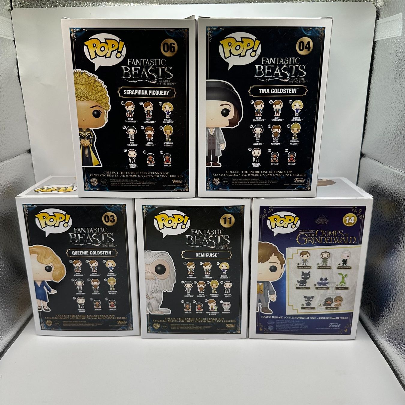 Funko Statuette: Funko Pop Fantastic Beasts 5Stk Sammlung – Usato da Düdingen venduto da Nerdworld 1