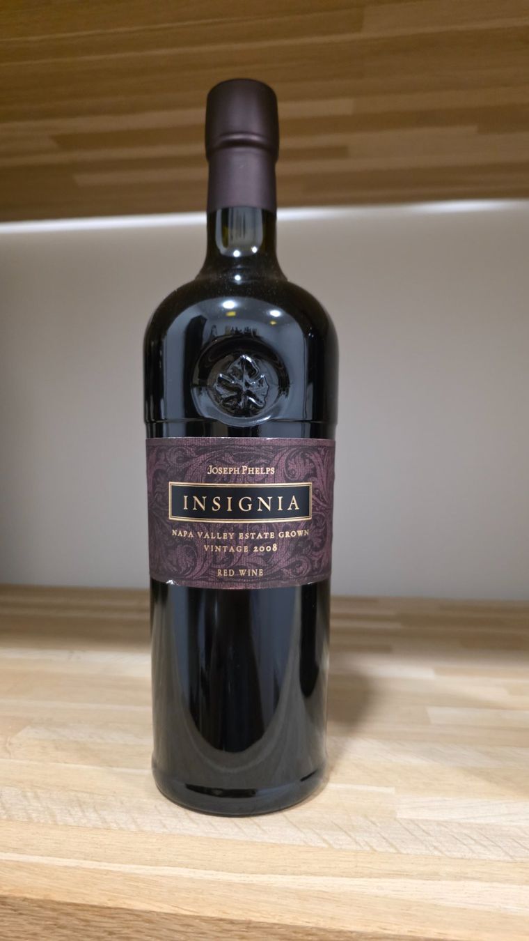 Vino: Joseph Phelps Insigna 2008 - 75cl – Nuovo e nell'imballaggio originale da Steinmaur venduto da Mediascan