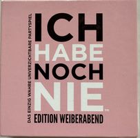 Ich habe noch nie - Edition Weiberabend, Partyspiel