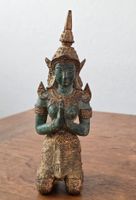 Exotische Thai-Statue, Bronze, Glücksbringer