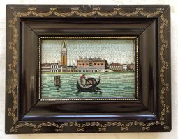 Antikes Mikromosaik - Venedig wohl 19.Jh - Grand Tour
