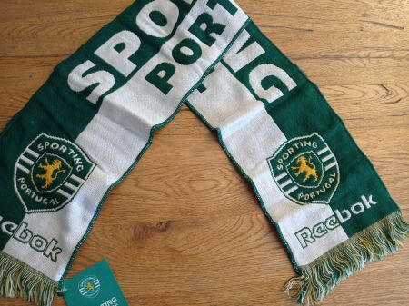 Sporting Portugal Vintage Football Scarf Reebok 1999