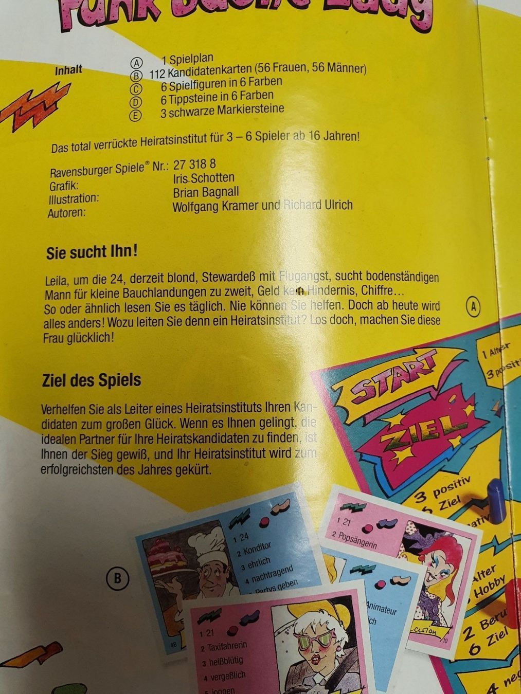 Ravensburger Jeux: Punk sucht Lady Ravensburger Brettspiel – D'occasion à Oberdorf BL par BaldenEagle 3