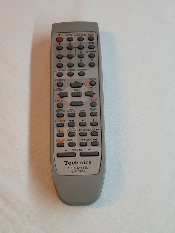Télécommande Technics RAK-CH729WH - D'occasion - Fonctionnelle