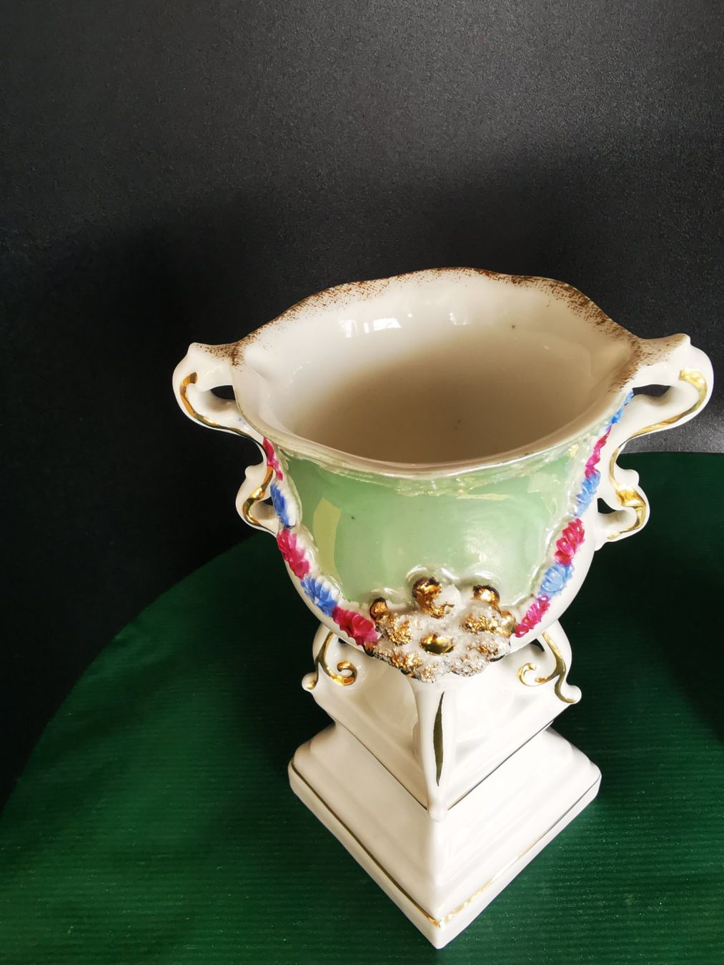 Vasi & Recipienti: 1 Paar Biedermeier-Vasen - Jugendstil – Usato da Dübendorf venduto da aschiduebendorf 2