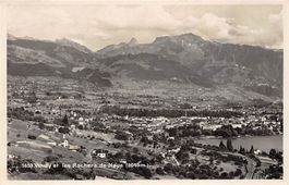 Vevey, et les Rochers de Naye