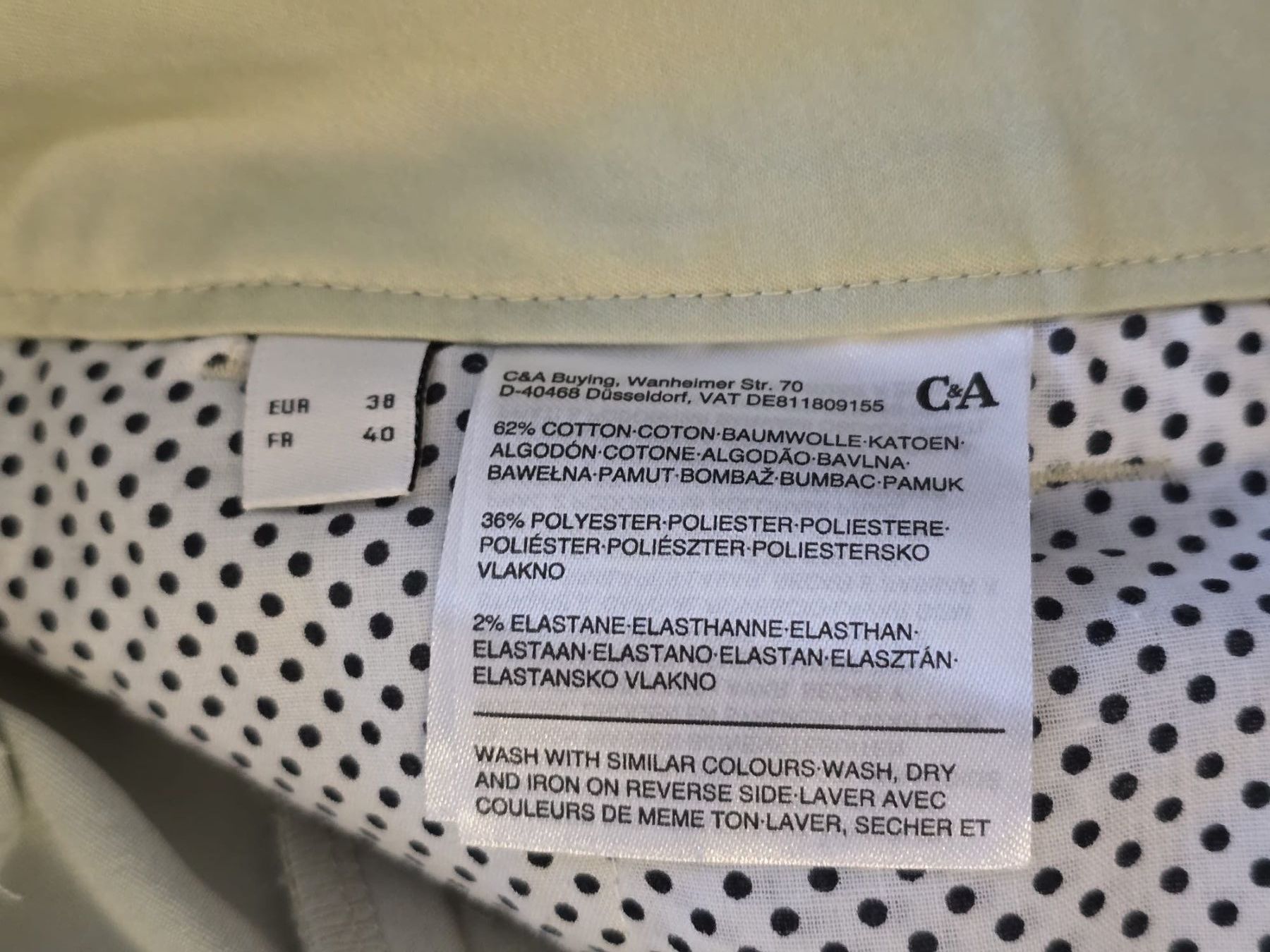 Pantaloni: Sommer Hose, Grösse 38-neu – Nuovo (secondo la descrizione) da Basel venduto da Galia2000 3
