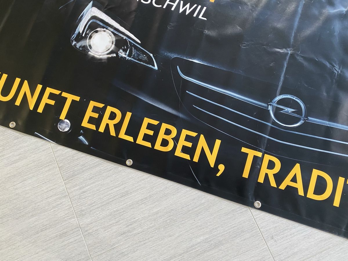 Opel Automobili: Blache von Opel 1x3m – Usato da Hägglingen venduto da Karin0802 2