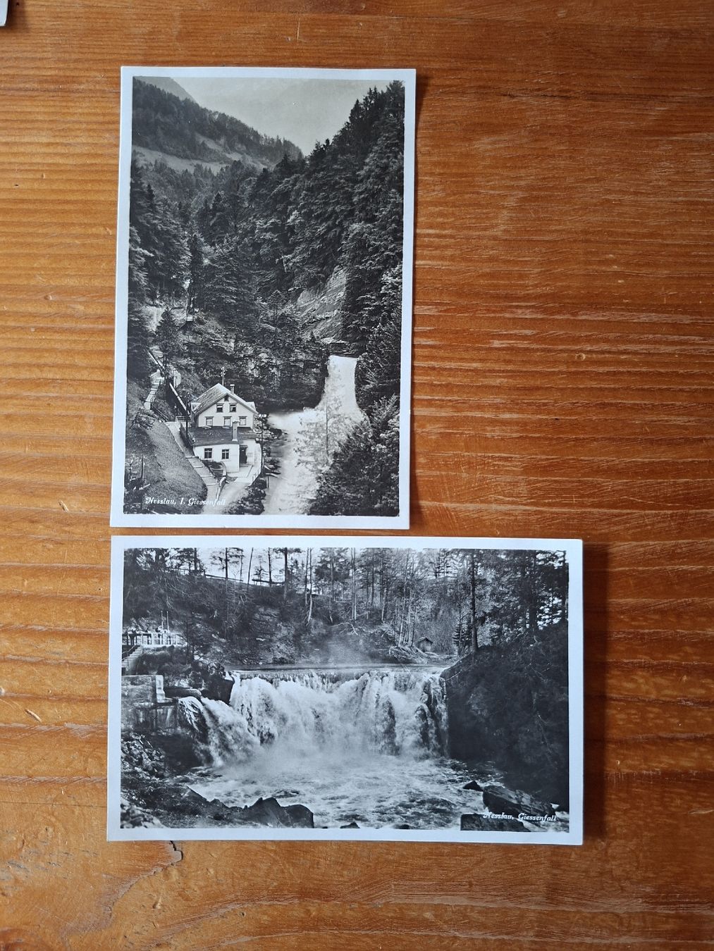 Cartes postales: Alte Ansichtskarten Schweiz Nesslau m. Giessenfall  – D'occasion à Siebnen par Leissav