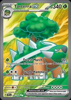Torterra ex - Pokémon TCG - TEF 185/162 | EN