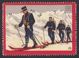 Flugspende Vignette 1913.1H Type II Soldaten, ungebraucht *
