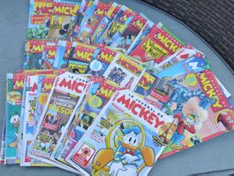Lot de magazines Mickey