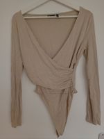 ASOS Longsleeve Body in Wickeloptik Grösse 36