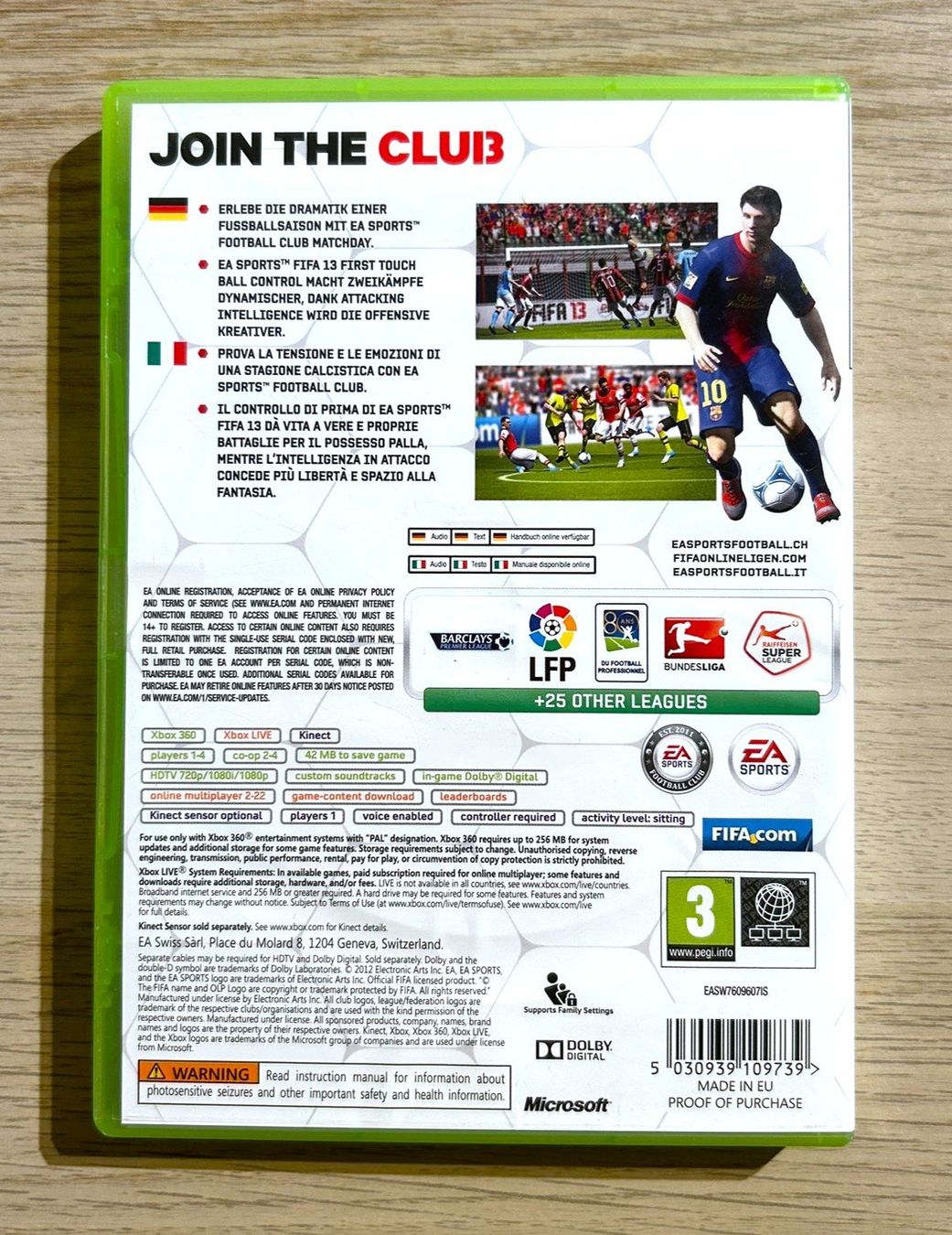 Microsoft Giochi: FIFA 13 Xbox 360 – Usato da St. Gallen venduto da Alpine.Arcade 1