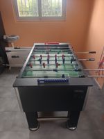 Tischkicker schwarz Metall gute Zustand