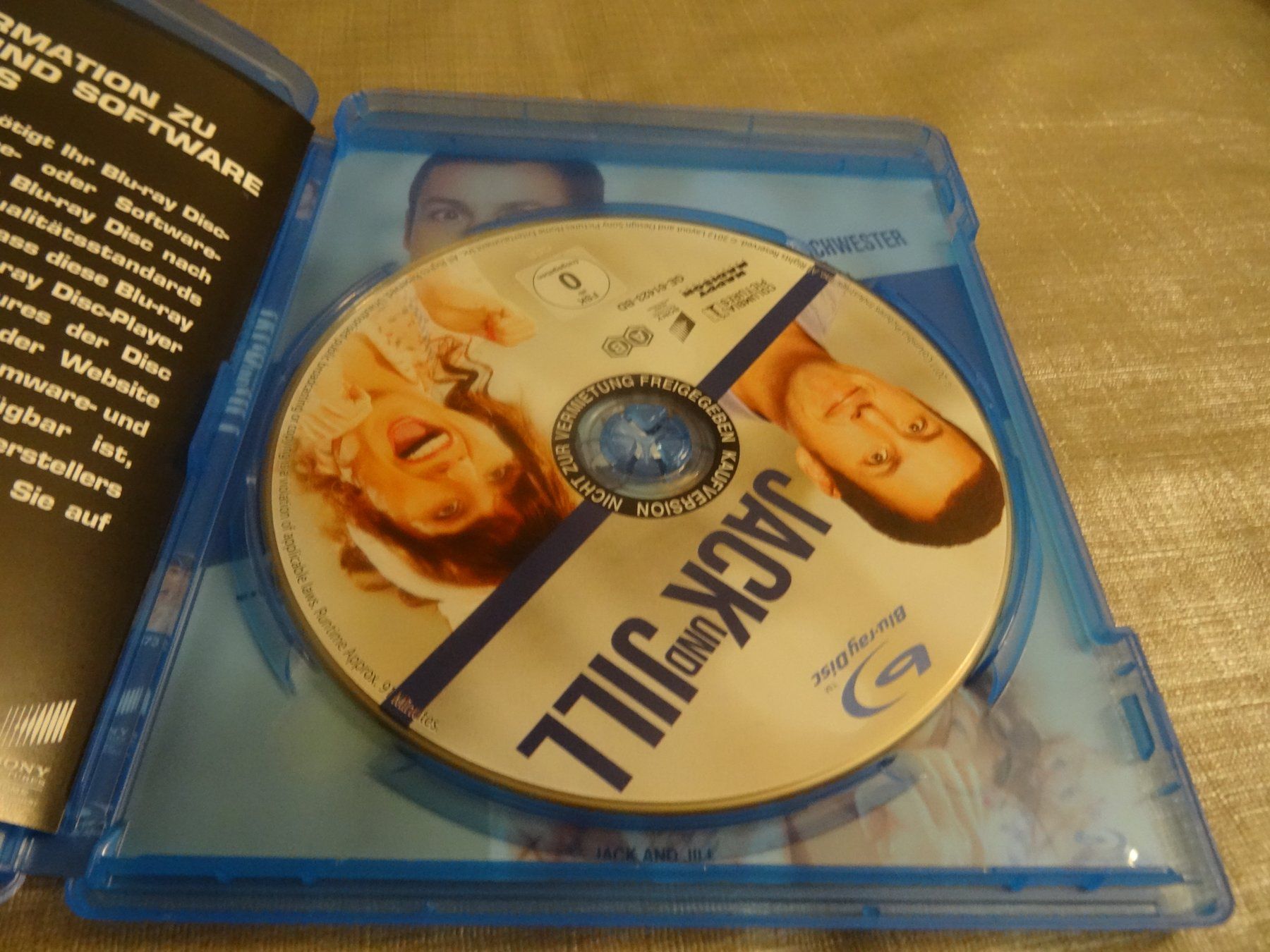 Tutti i DVDs: Blu-ray: Adam Sandler - Jack und Jill – Usato da Olten venduto da Disc-Verkauf 1