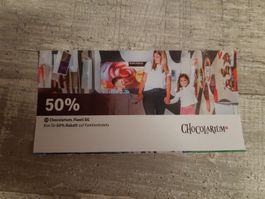 50% Familieneintritt Chocolarium