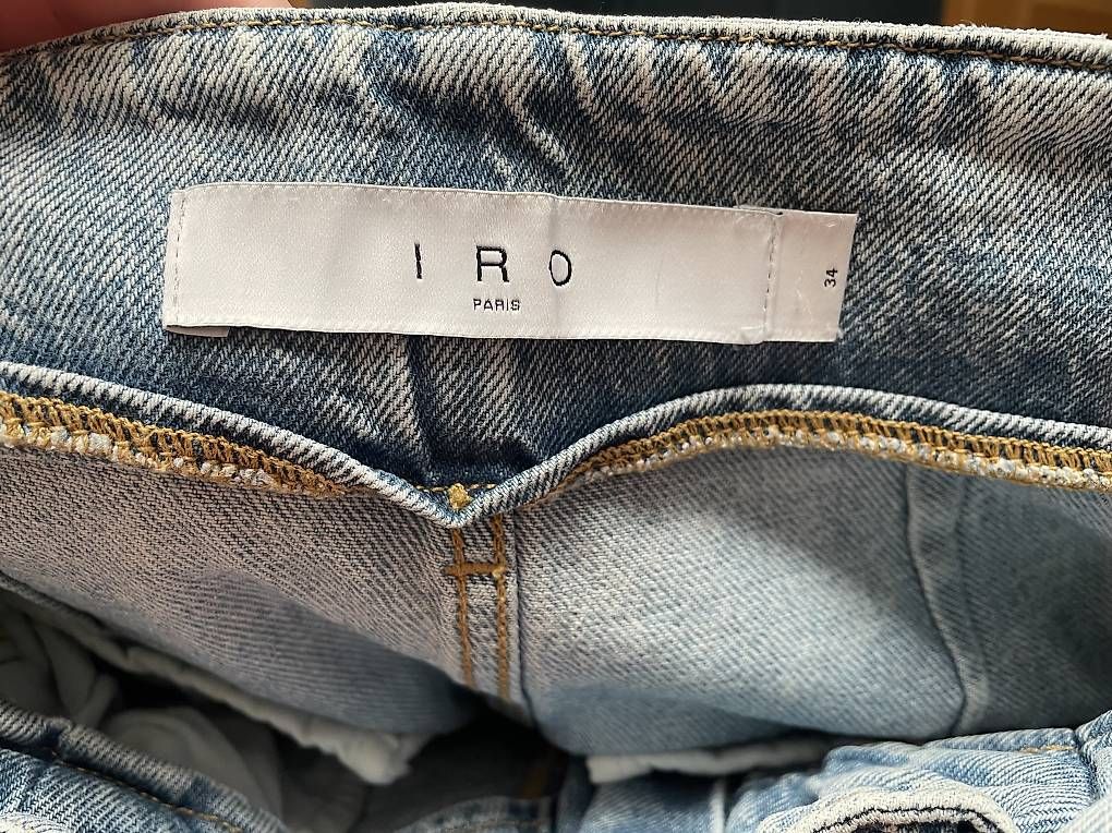 Jeans: Jeans IRO T34 7/8 bleu/gris – Usato da Lausanne venduto da das_xb9h 2