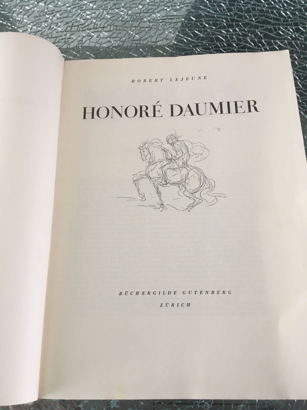 Libri: Honoré Daumier 1946 Leinenbuch – Usato da Oftringen venduto da andrax