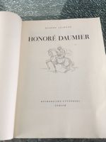 Honoré Daumier 1946 Leinenbuch