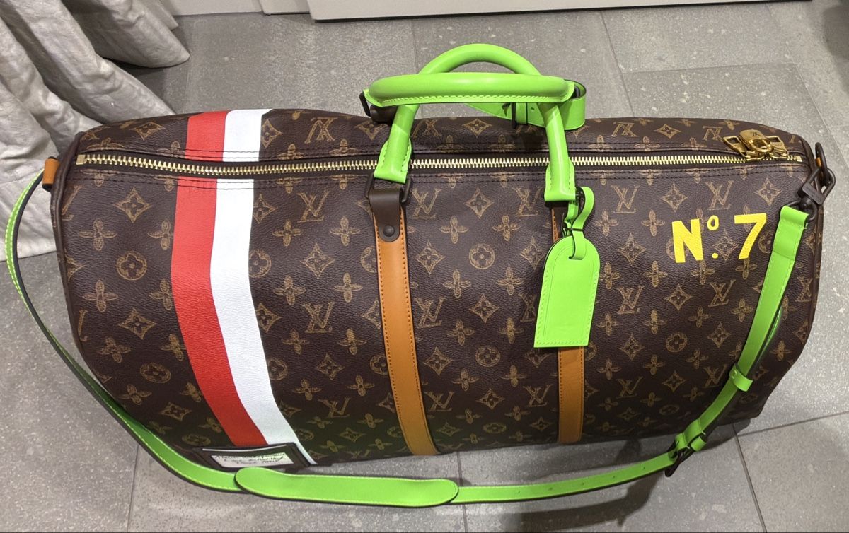 Louis Vuitton Borse: Louis Vuitton keepall 55, Virgil Abloh – Nuovo (secondo la descrizione) da Zürich venduto da LWCollector 2