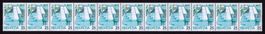 1986/87_734x_ROLLENMARKEN POSTSERIE_11er-Streifen ! **_KW 50