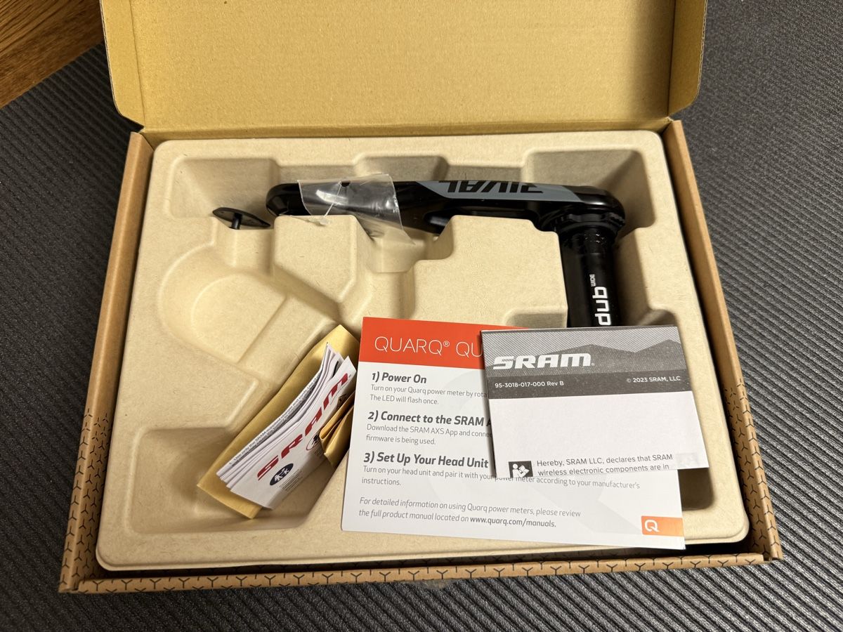 Sram Ersatzteile: (NEW) Sram Quarq Rival AXS E1 DUB WIDE – Neu und originalverpackt aus Glattpark(Opfikon) von jos_fj2q 1