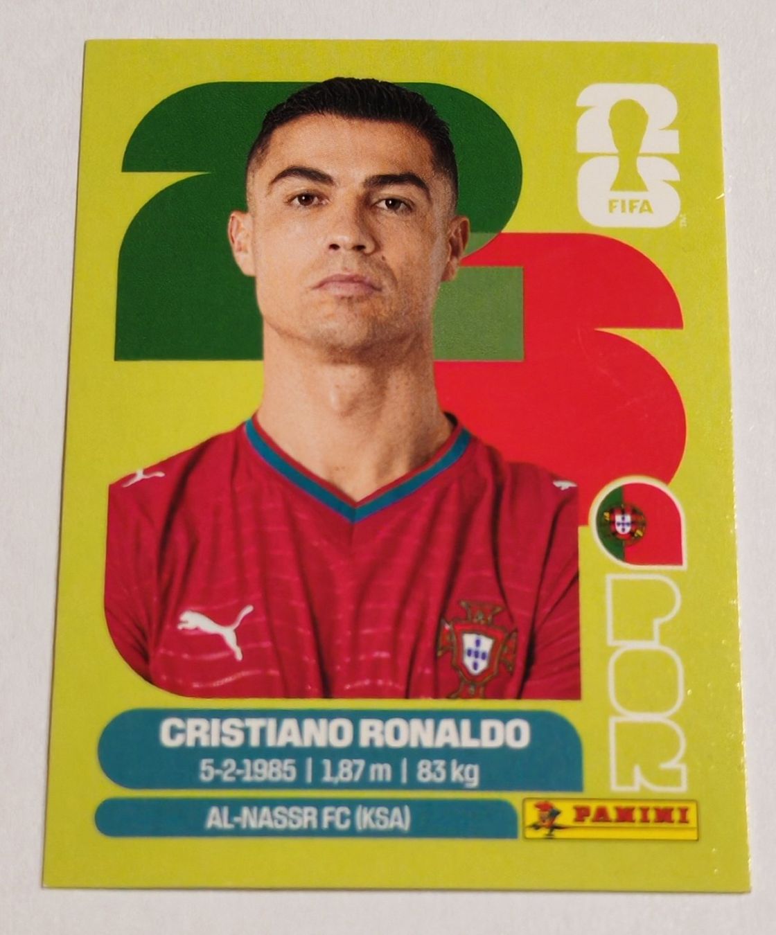 Panini Sammelbilder & Trading cards: Cristiano Ronaldo - POR 15 – Neu (gemäss Beschreibung) aus Rietheim von Squaley