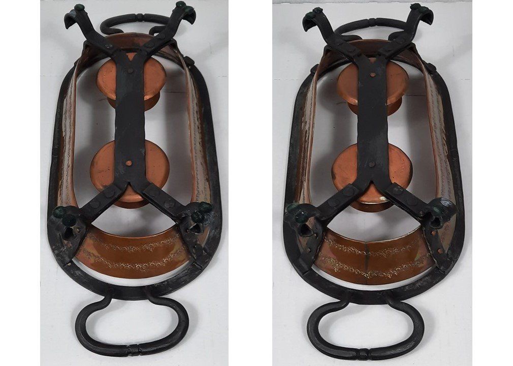 Elettrodomestici da cucina: ALLA MONDA Alte Doppel Rechaud Stövchen Mit Kerzenhaltern – Usato da Seuzach venduto da VT-Collections2 5