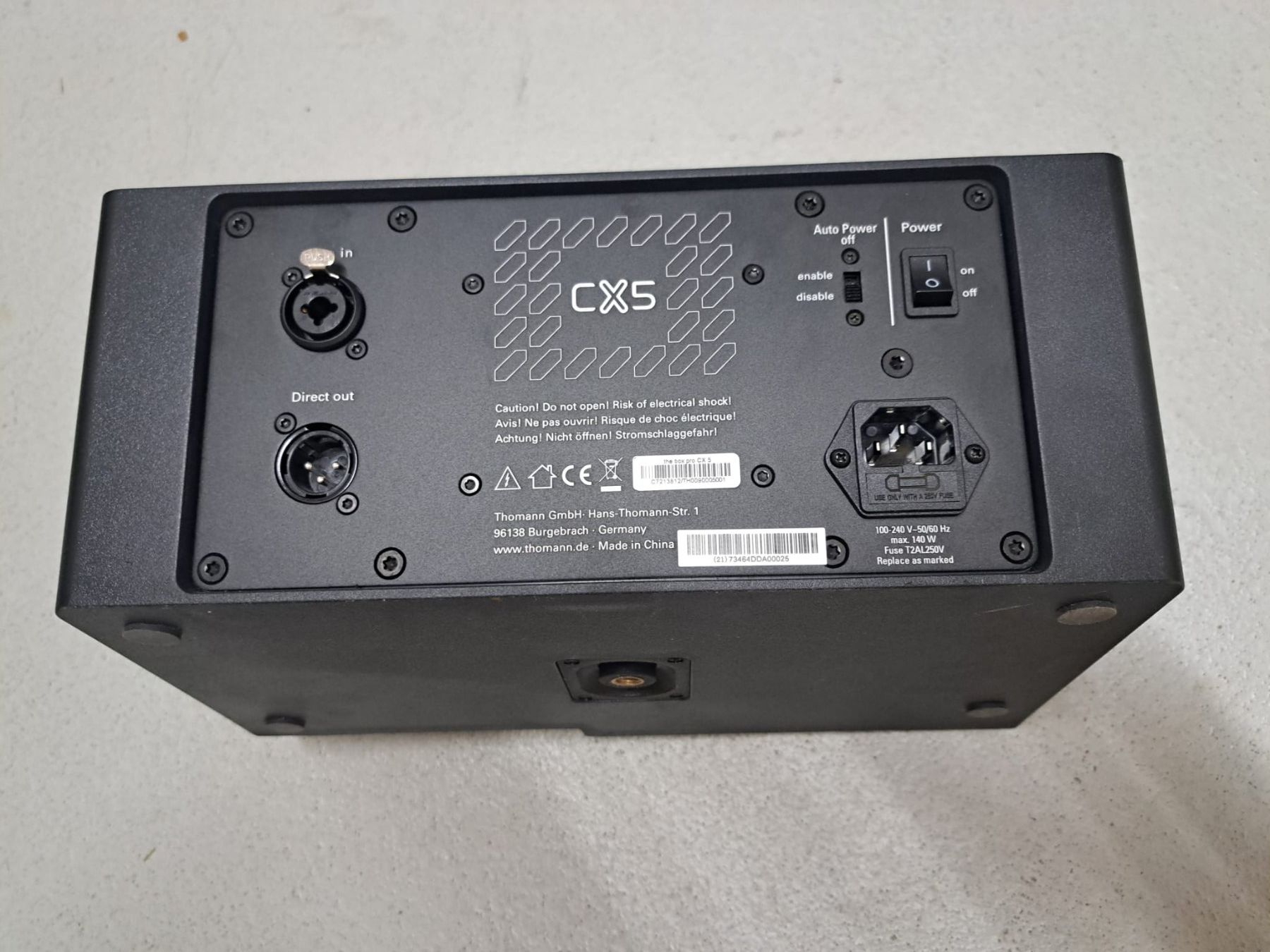 Casse acustiche: Monitor Lautsprecher "the box pro CX 5" – Usato da Unterägeri venduto da pEdDeH 1