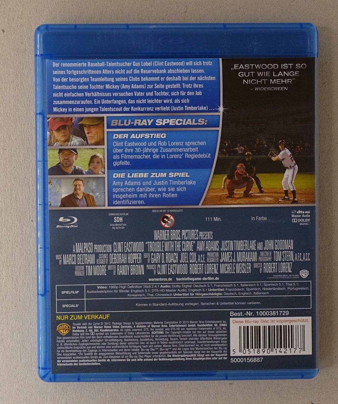 Alle DVDs: Back in the Game – Gebraucht aus Sessa von fraenklishop 1