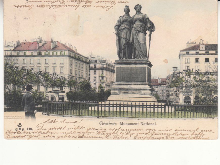 Cartoline postali: Genève 1906 – Usato da Bürglen TG venduto da StampGraf