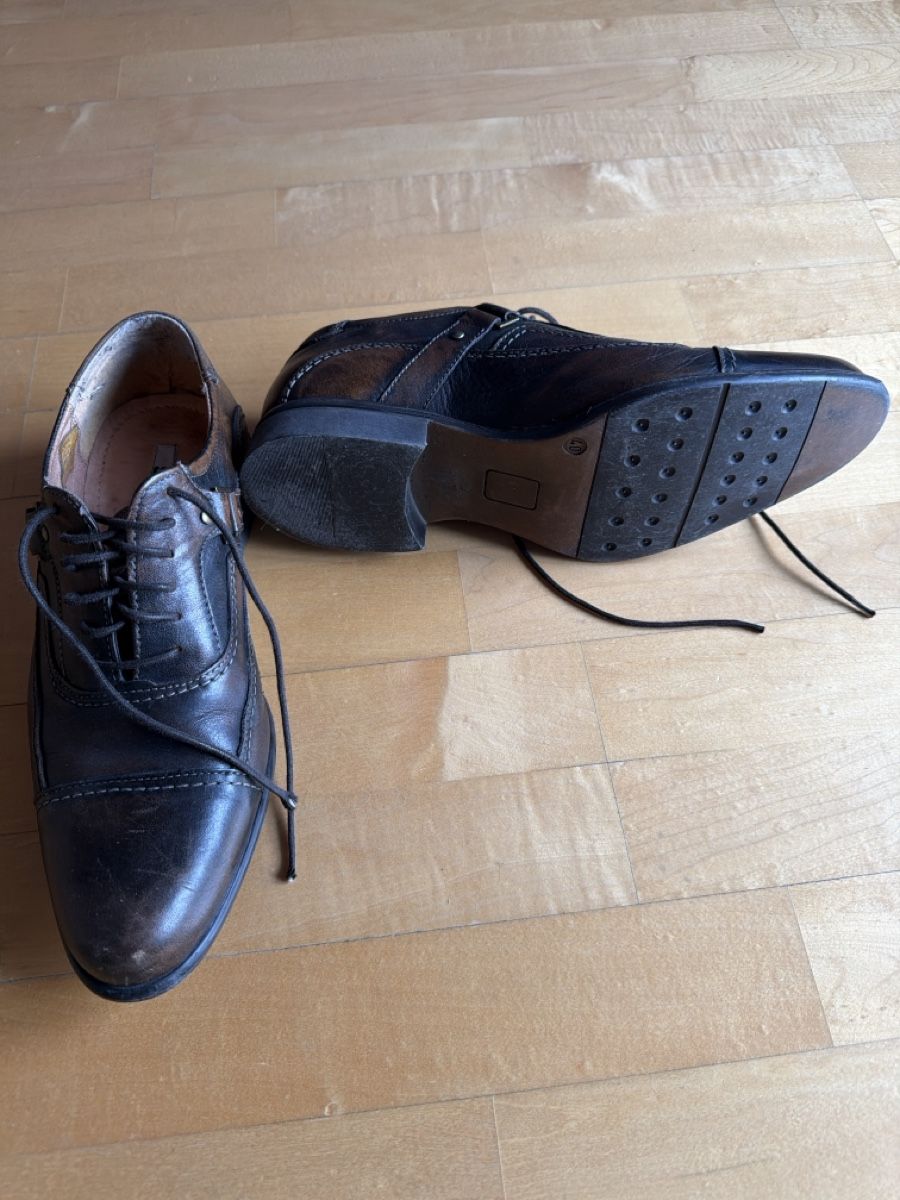 Scarpe da uomo: Braune Herrenschuhe SMH, Grösse 40 – Usato da Lufingen venduto da Smily37 1