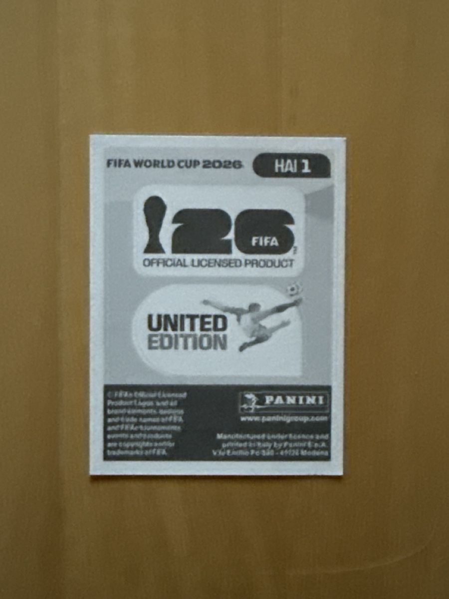 Panini Sammelbilder & Trading cards: WAPPEN PANINI WM 2026 – Neu (gemäss Beschreibung) aus Ulisbach von PET-030 1