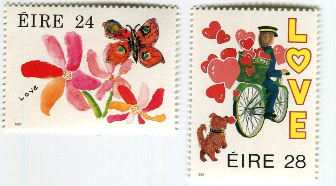 Alle Briefmarken: Briefmarken "Valentinstag". Irland. – Neu und originalverpackt aus Basel von Butsch5