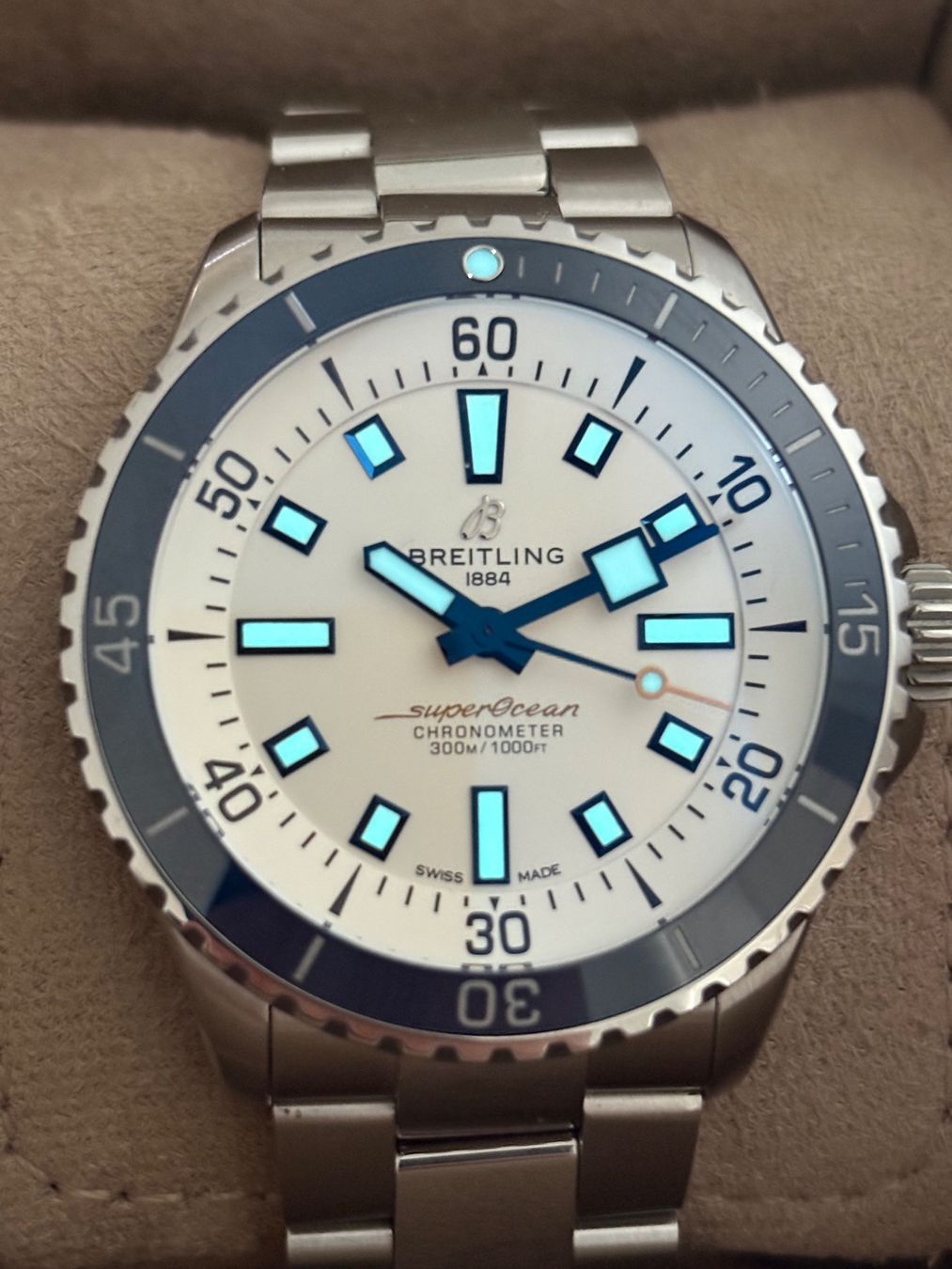 Breitling Uhren: Breitling Superocean Automatic 42 Fullset – Gebraucht aus Birsfelden von Mynos 1