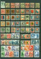 Pro Juventute SLG -1952 auf 2 Album-Seiten (PJ655)