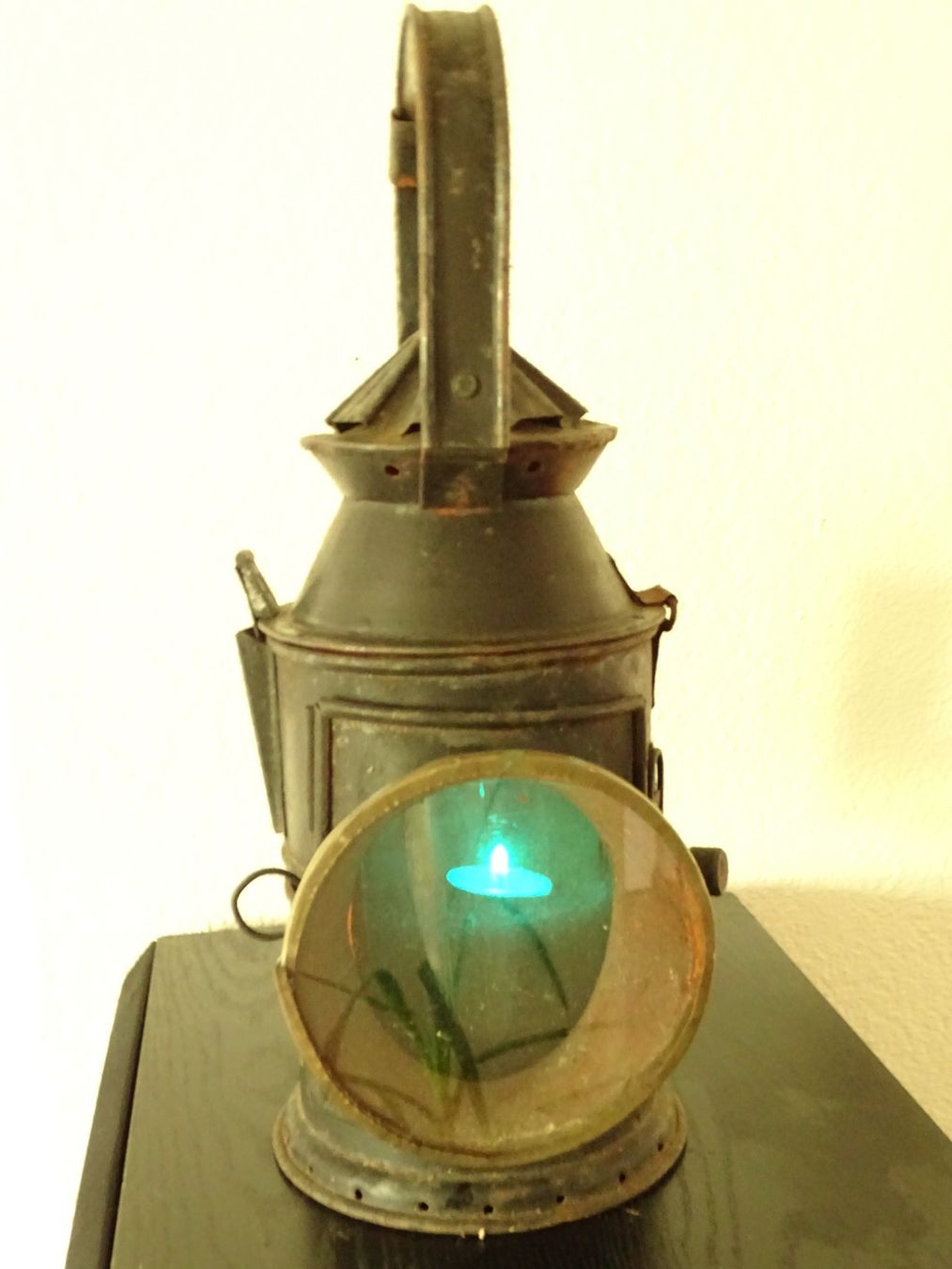 Lampen: Grosse alte Signallampe Metall – Gebraucht aus Hirzel von Musicman03 4