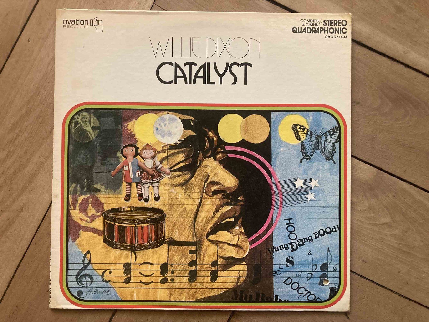 Schallplatten: Willie Dixon - Catalyst 1973 US. 1st Press Quadro – Gebraucht aus Luzern von Needful_Things