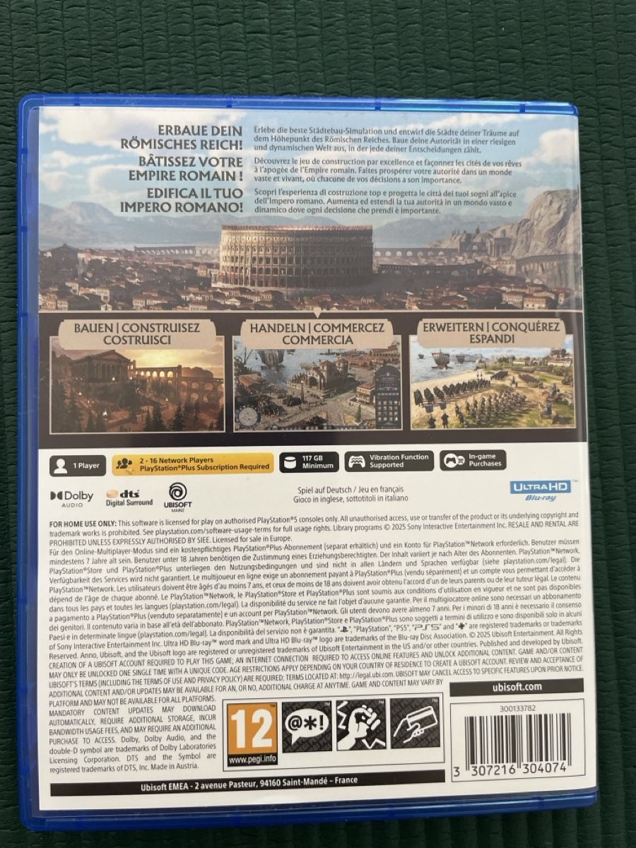Giochi: Anno 117: Pax Romana PS5 – Usato da Bülach venduto da nik_bf5v 1