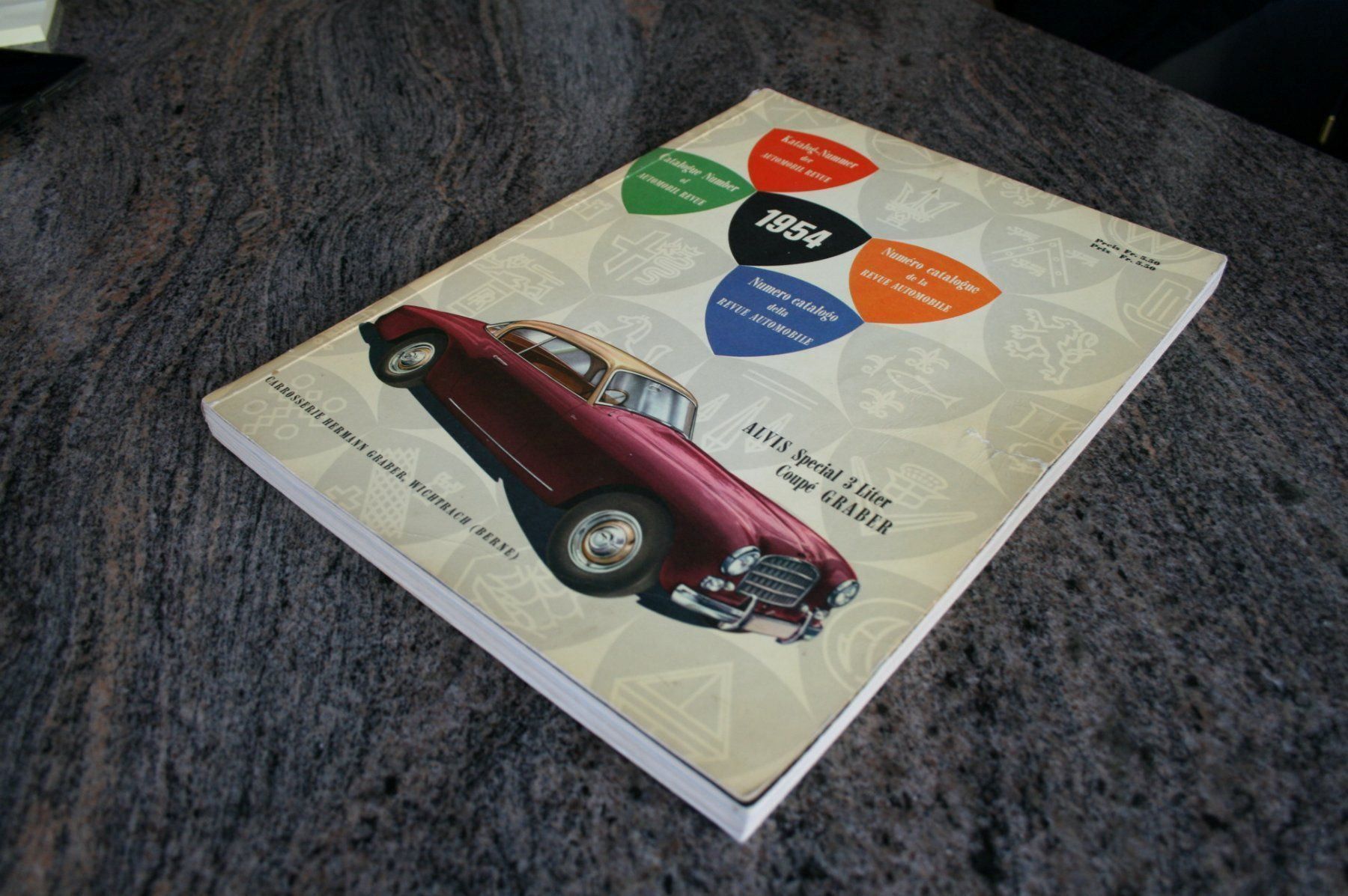 Bücher: AUTOMOBIL REVUE KATALOG 1954 – Gebraucht aus Wilen b. Wil von Rasti2 5