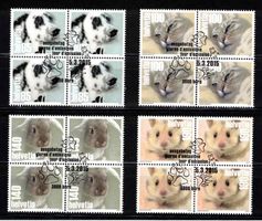 Schweiz 2015, Werbemarken Serie(n) im 4er-Block mit ET-ʘ