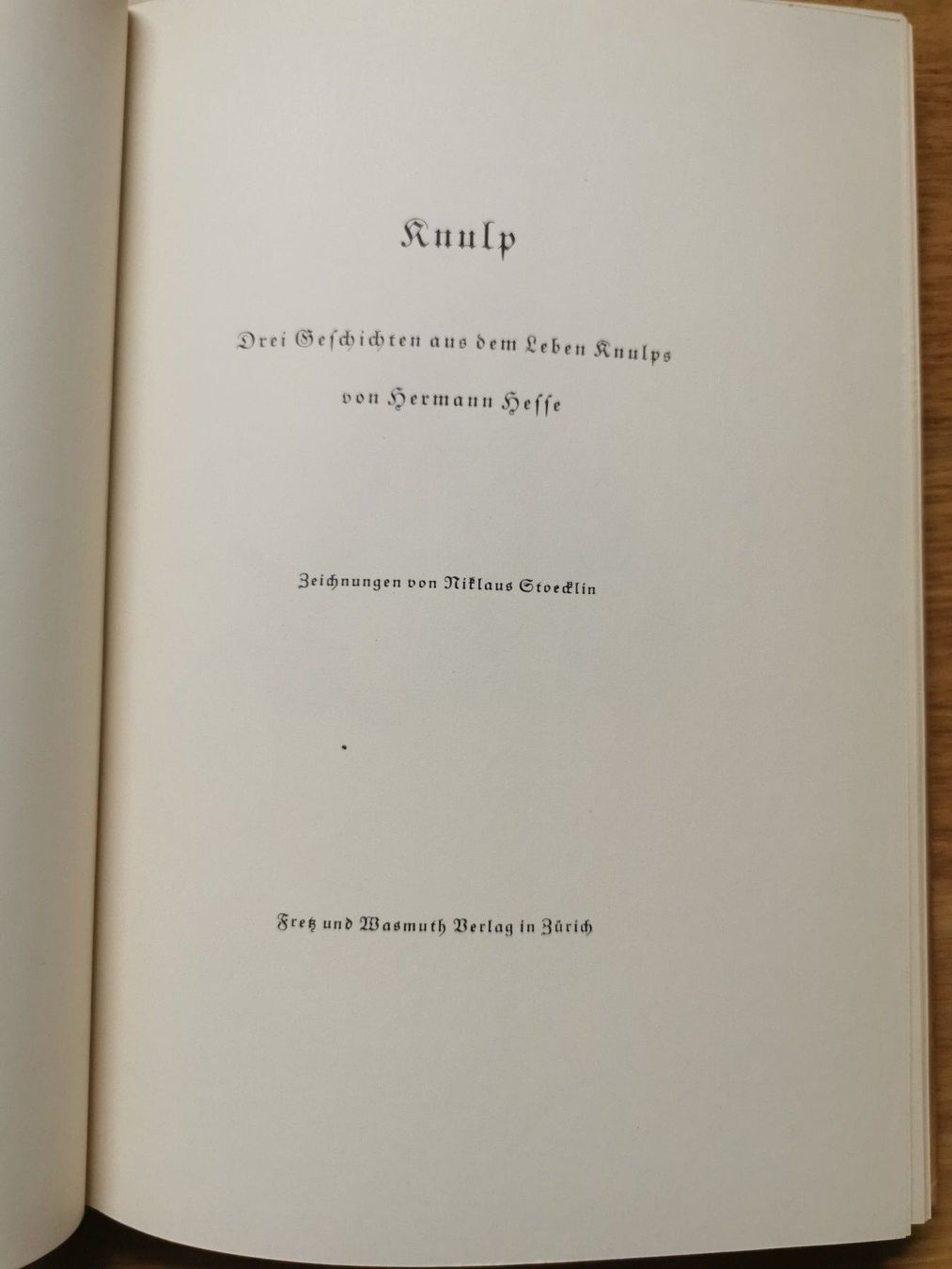 Libri: Hermann Hesse: Knulp – Usato da Hohenrain venduto da mr10 1