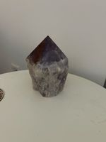 Amethyst Lampe Kristall gross  25 cm h