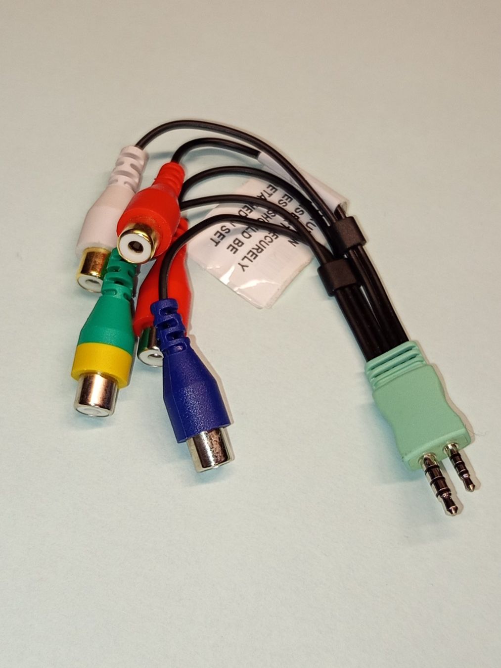 Cavi: Neues, ungebrauchtes Cinch-Kabel / Adapter-Kabel Set. – Nuovo (secondo la descrizione) da Brüttisellen venduto da VideoGang