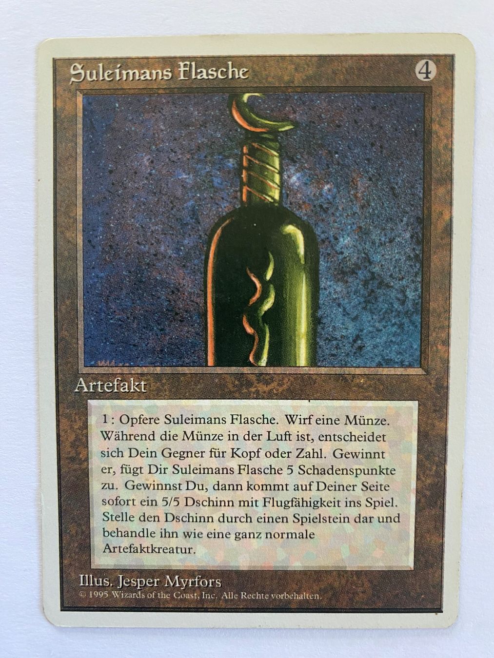 Magic The Gathering Carte collezionabili: Suleimans Flasche - FWB – Usato da Bonstetten venduto da ddiederichs